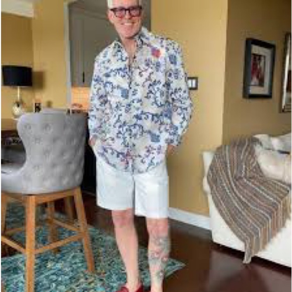 Robert graham medium Floral Patterned Shirt